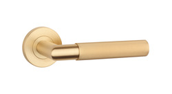 Klika na dveře SH - OVAL - R 1742 PRO 8 MM OLS - Mosaz broušená