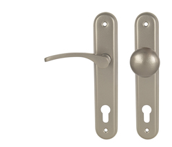 Klika na dveře KE - LAURA - SO Niklová