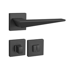 Klika na dveře FO - NAXOS - HR BS - Černá matná