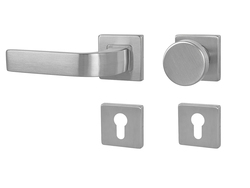 Klika na dveře MP - SUNNY - HR BN - Broušená nerez