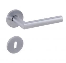 Klika na dveře TI - FAVORIT - R 4002 5S OCS - Chrom broušený (96)