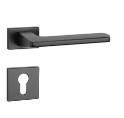 Klika na dveře AS - YUKA - RT 7S BS - Černá matná