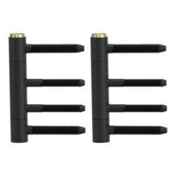 GK - Panty AXUM 9304 - dřevěný rám Grafit černá mosaz (91)