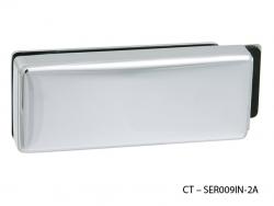 CT - 18000 Kování na skleněné dveře OC - Chrom lesklý