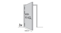 JNF - ZÁVĚS IN.05.655 BN - Broušená nerez