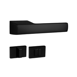 Klika na dveře MPK - ANITA - RT BS - Černá matná