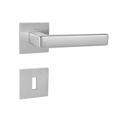 Klika na dveře TI - SONIA - HR 3095Q 5S OCS - Chrom broušený (96)