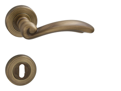 Klika na dveře FO - FIRENZE - R OGS - Bronz česaný matný