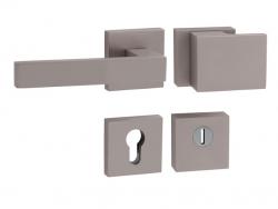 Bezpečnostní kování TI - CUBO / SQUARE - HR 3230/2275 NP - Nikl perla (142)