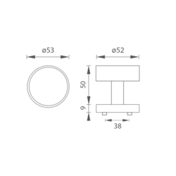 FT - Koule 327 - R BN - Broušená nerez