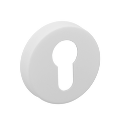 Rozeta ke klice TI - ROZETA - R AP WS - Bílá matná (152)