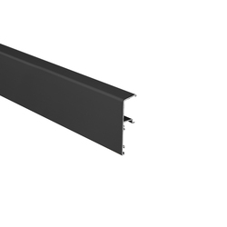 SC - Kryt art. 0168 na profil 195 a 196 AF pro dřevěné dveře BS - Černá matná