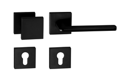 Klika na dveře TI - Eliptica - HR 3098Q BS - Černá matná (153)