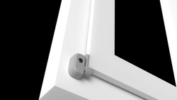 PD - Výsuvná západka s uzamykáním STM - Stříbrná (RAL9006)