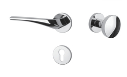 Klika na dveře AS - DALIA - R 7S OC - Chrom lesklý