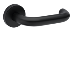 Klika na dveře TI - COSLAN - R AP 2000 BS - Černá matná (153)