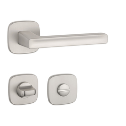 Klika na dveře AS - PEA - QR 7S NP - Nikl perla