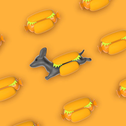 MTM250-01 MTM - KLÍČENKA - Hot dog 