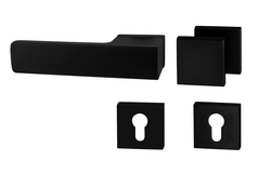 Klika na dveře TI - GORDO - RT5 4084 BS - Černá matná (153)