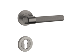 Klika na dveře SH - OVAL - R 1743 PRO 8 MM T PVD - Titan PVD