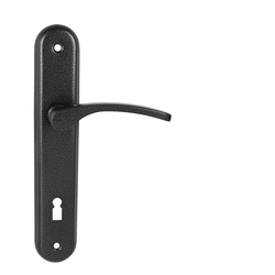 Klika na dveře KE - LAURA - SO OGA - Antik šedá