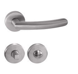 Klika na dveře TI - NERO - R 2233 BN - Broušená nerez (16)