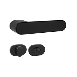 Klika na dveře MPK - IMPRESSA - OR BS - Černá matná