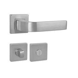 Klika na dveře MP - SUNNY - HR BN - Broušená nerez