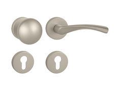 Klika na dveře FO - FAN - R ONS - Nikl broušený