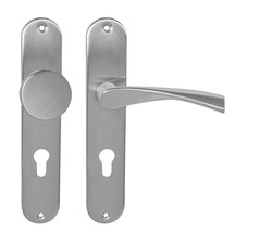 Klika na dveře MP - TORNADO - SO BN - Broušená nerez