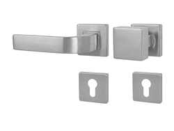 Klika na dveře MP - SUNNY - HR BN - Broušená nerez