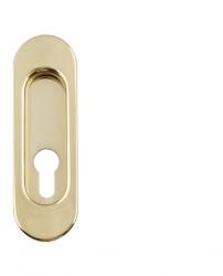 FT - Mušle ovál PZ / D - 3665AZ OLV - Mosaz leštěná lakovaná