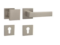 Klika na dveře MP - HIT - HR SQ6 NP - Nikl perla