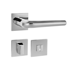 Klika na dveře TI - OKTAGON - HR 4160Q 5S OC - ​​Chrom lesklý (03)