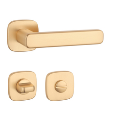 Klika na dveře AS - IXIA - QR 7S OLS - Mosaz broušená