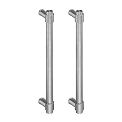 Madlo na dveře JNF - MADLO IN.07.123.D pár BN - Broušená nerez