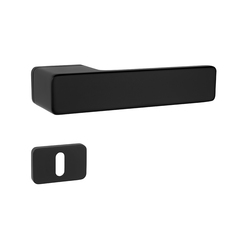 Klika na dveře MPK - PERFECTA - RT BS - Černá matná