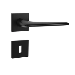 Klika na dveře TI - OPTIMAL - HR 4164Q 5S BS - Černá matná (153)