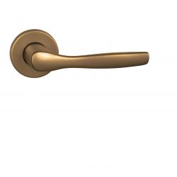 Klika na dveře BA - LUXOR - R F4 - Bronz elox