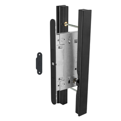 Madlo na dveře FT - MADLO SECRET s uzamykáním BS - Černá matná