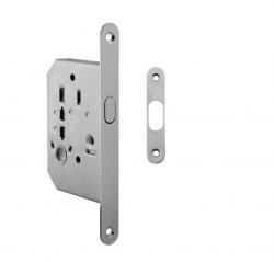 FT - Zámek na posuvné dveře 61/50 WC OC - Chrom lesklý