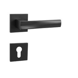 Klika na dveře MP - HOLLY - HR SQ6 BS - Černá matná