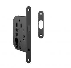 FT - Zámek na posuvné dveře 62/50 PZ BS - Černá matná