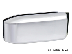 CT - 6000 Kování na skleněné dveře OC - ​​Chrom lesklý