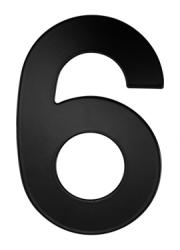 MP - Domovní číslice "6" - 152 mm BS - Černá matná