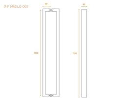JNF - IN.07.005.D.1250 - MADLO BN - Broušená nerez