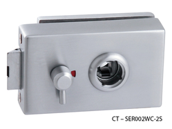 CT - 7000 Kování na skleněné dveře CP - Chrom perla