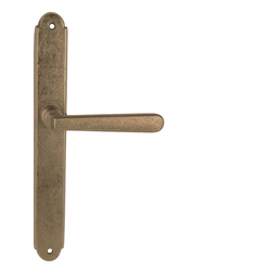 Klika na dveře NI - ALT WIEN Štít OBMP - Staromosaz matný lak