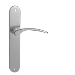 Klika na dveře MP - LAURA OCS - Chrom broušený