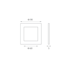 JNF - Mušle na sklo IN.16.551.A BN - Broušená nerez